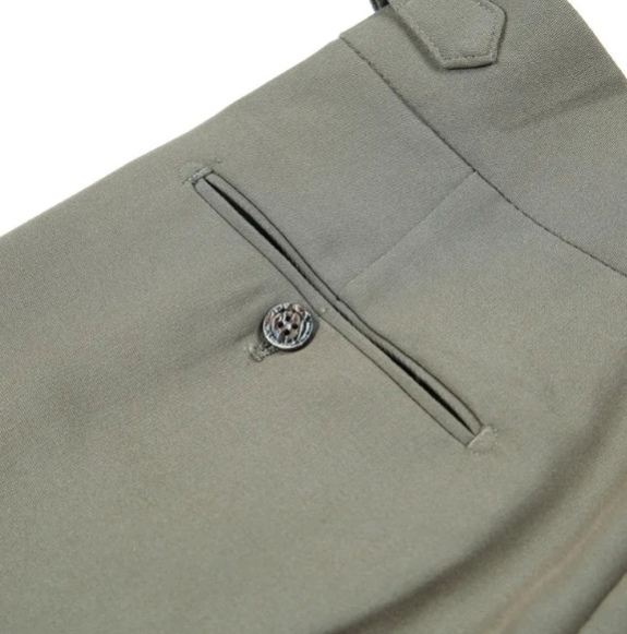 Pantalón de Sastrería de Tiro Alto — Corte Elegante y Caída Fluida