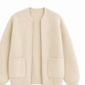 Cárdigan Slim con Cremallera – Estilo Otoño/Invierno