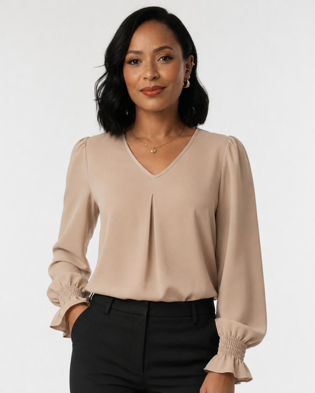 Blusa Verona Chiffon – Elegancia Flare