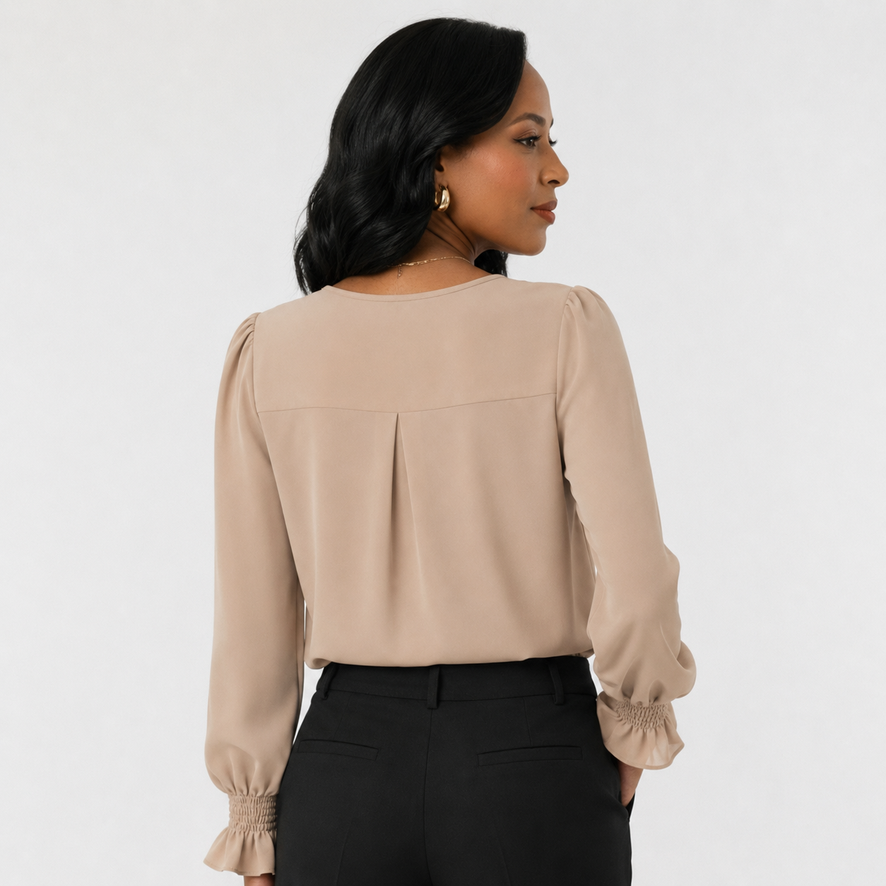 Blusa Verona Chiffon – Elegancia Flare
