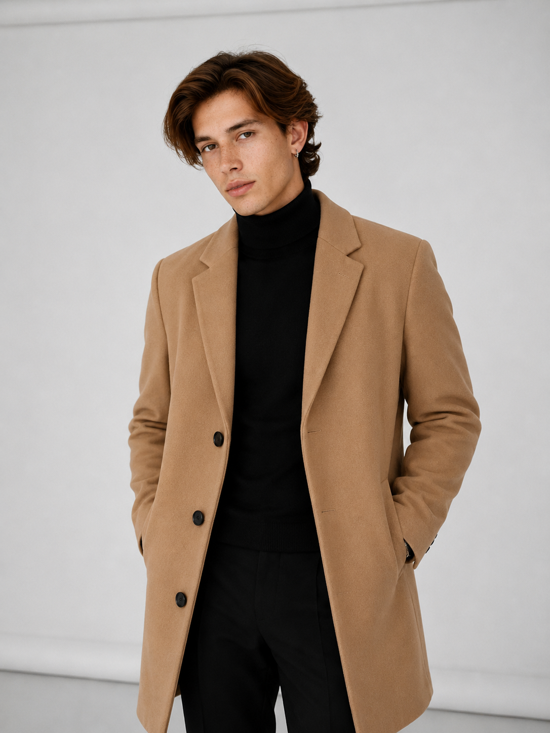 Abrigo Longline Essential | Corte Slim y Elegancia Funcional