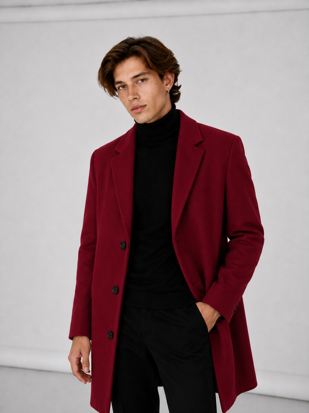 Abrigo Longline Essential | Corte Slim y Elegancia Funcional
