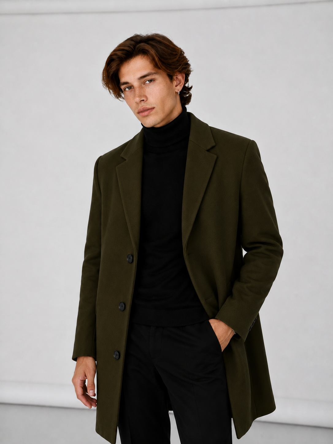 Abrigo Longline Essential | Corte Slim y Elegancia Funcional