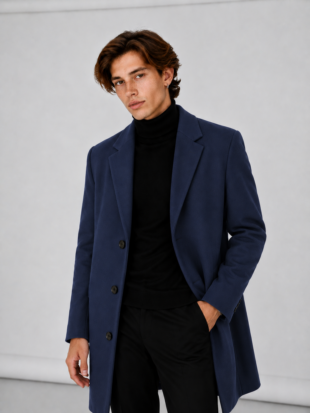 Abrigo Longline Essential | Corte Slim y Elegancia Funcional