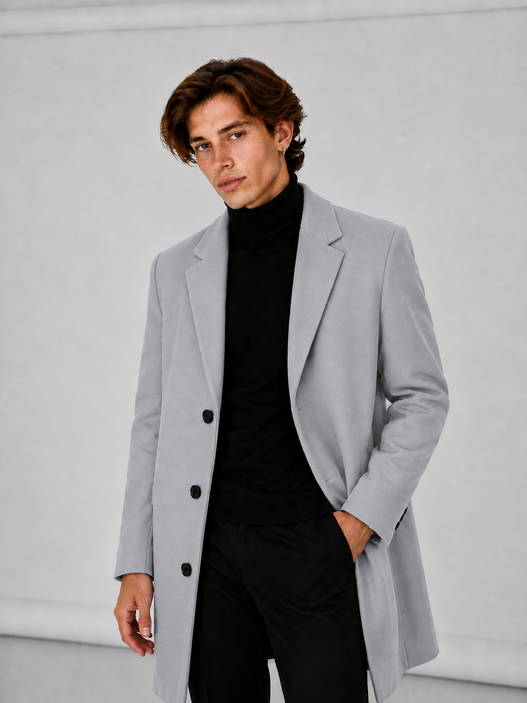 Abrigo Longline Essential | Corte Slim y Elegancia Funcional