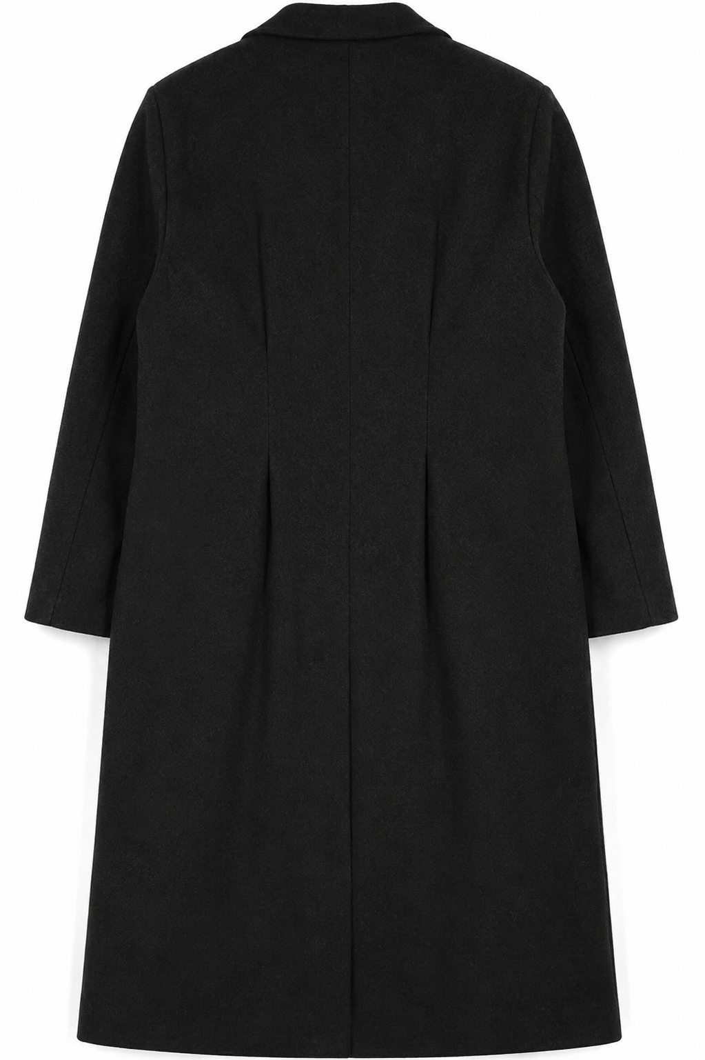 Abrigo X-Long Noir Prestige | Silueta Imponente y Minimalismo