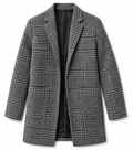Trench Houndstooth Classic | Estructura, Abrigo y Carácter Atemporal