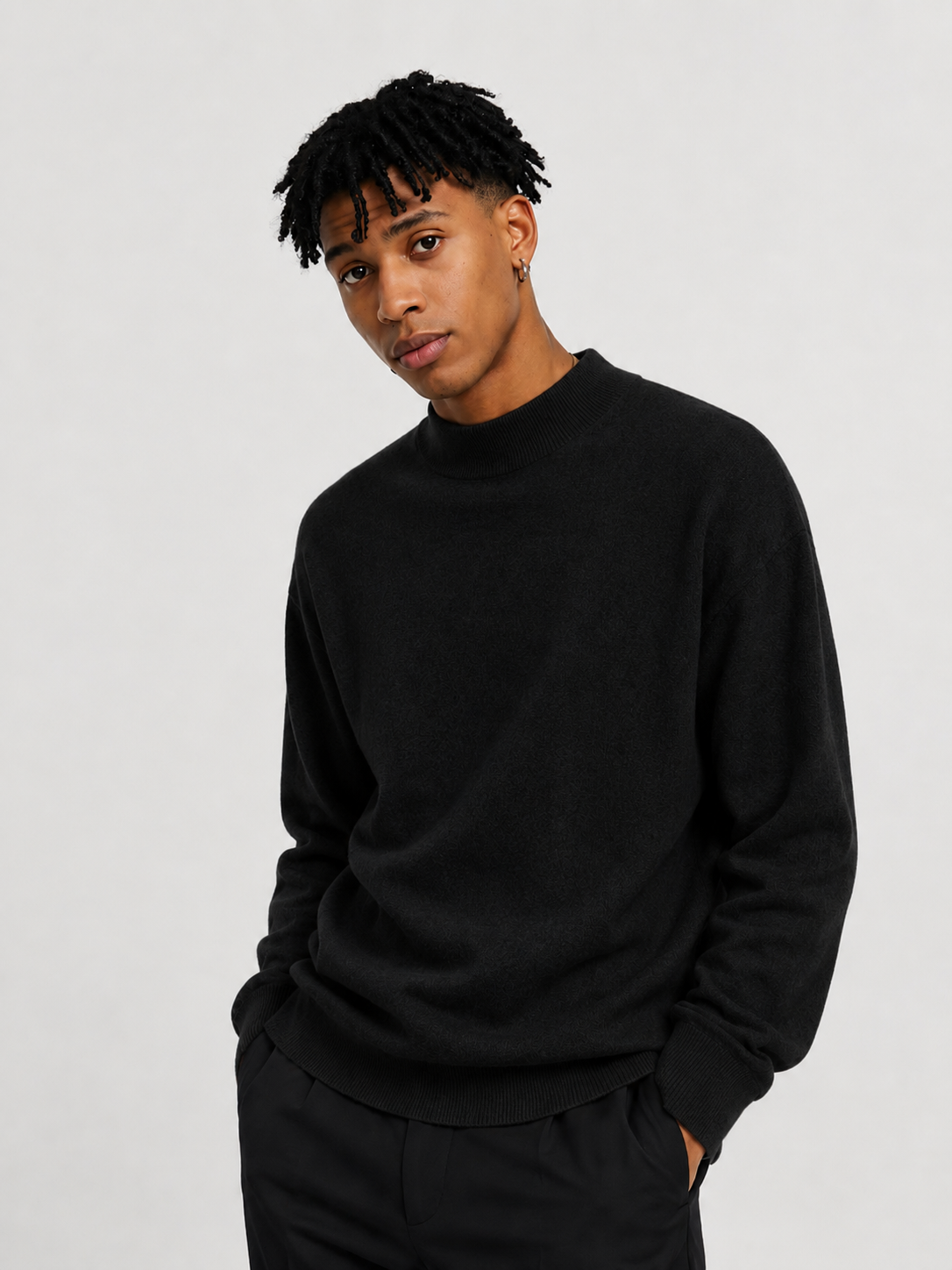 Jersey de Cachemir – Tejido Fino y Estilo Casual Premium