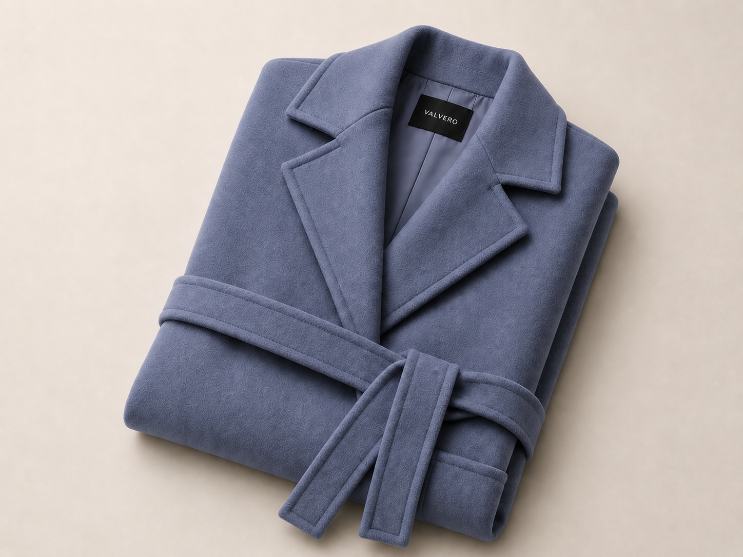 Abrigo Doble Faz en Lana y Cashmere – Silueta Cinturada