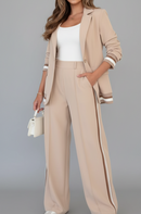 Set Verona Tailored – Blazer & Wide-Leg Elegance
