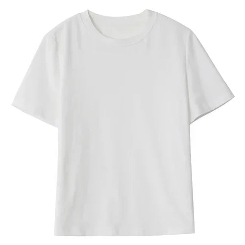 Camiseta Esencial de Algodón — Corte Limpio y Versátil