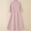 Vestido Siena Midi – Elegancia Clásica