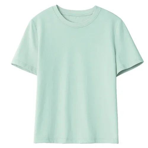 Camiseta Esencial de Algodón — Corte Limpio y Versátil