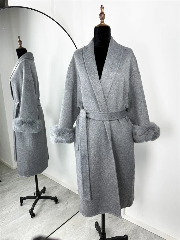 Abrigo Tossy en Lana Doble Faz | Corte A y Elegancia Atemporal