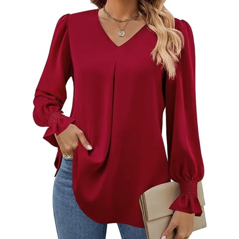 Blusa Verona Chiffon – Elegancia Flare