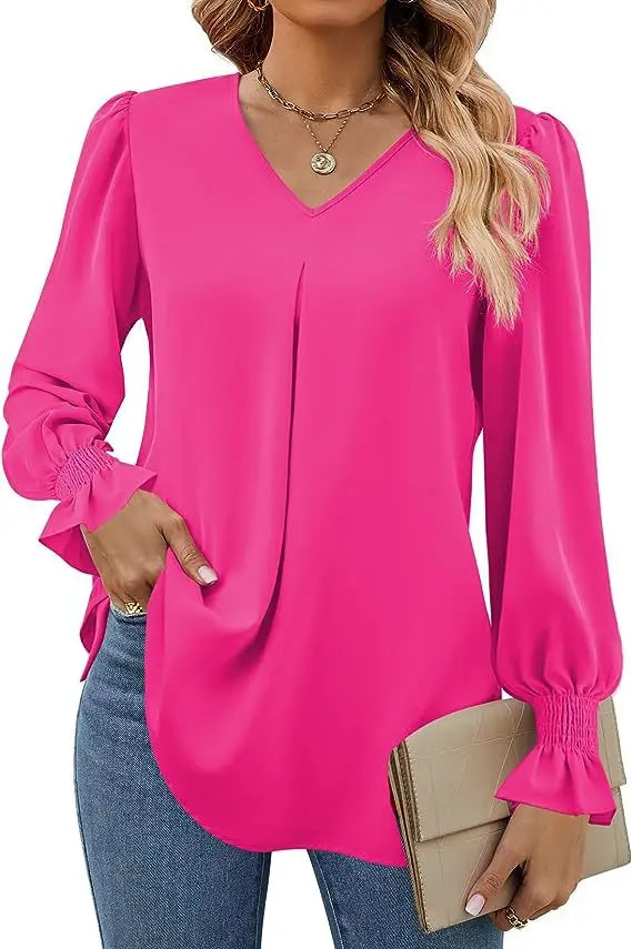 Blusa Verona Chiffon – Elegancia Flare