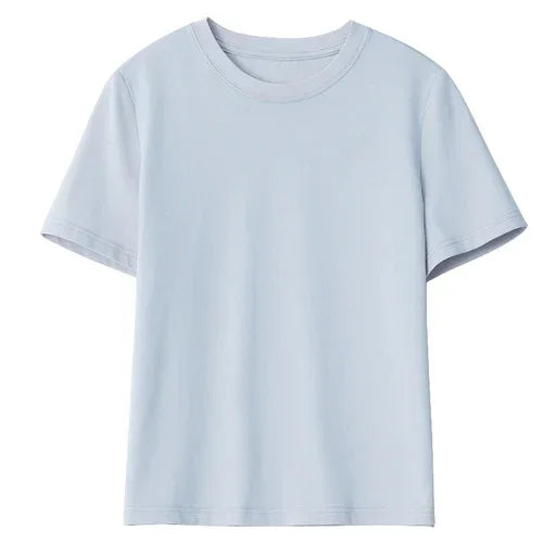 Camiseta Esencial de Algodón — Corte Limpio y Versátil