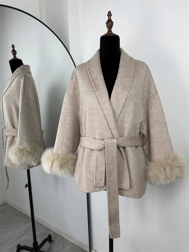 Abrigo Tossy en Lana Doble Faz | Corte A y Elegancia Atemporal