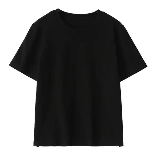 Camiseta Esencial de Algodón — Corte Limpio y Versátil