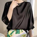 Blusa Satin Évora – Soft Luxury