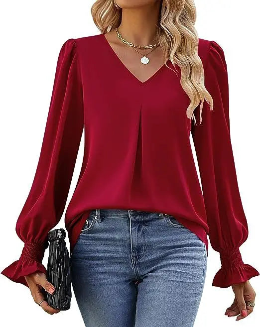 Blusa Verona Chiffon – Elegancia Flare