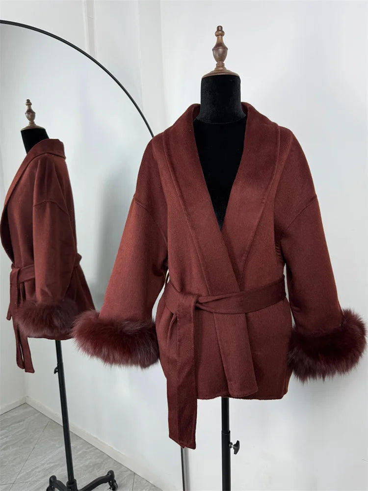 Abrigo Tossy en Lana Doble Faz | Corte A y Elegancia Atemporal