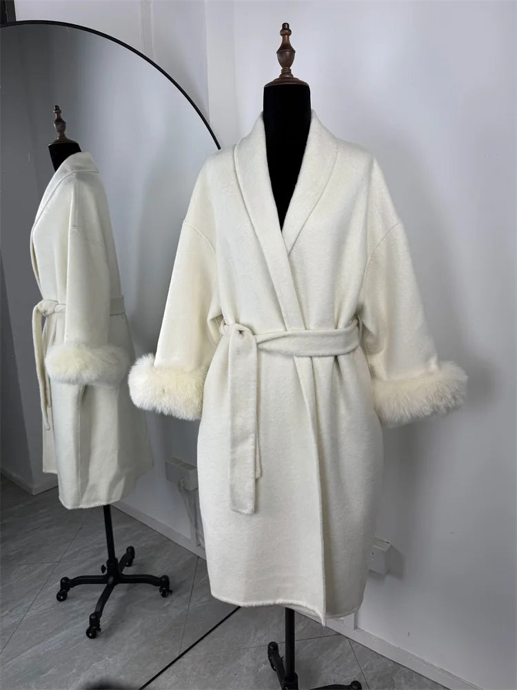 Abrigo Tossy en Lana Doble Faz | Corte A y Elegancia Atemporal