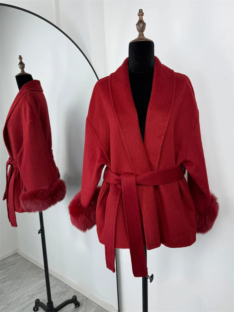 Abrigo Tossy en Lana Doble Faz | Corte A y Elegancia Atemporal