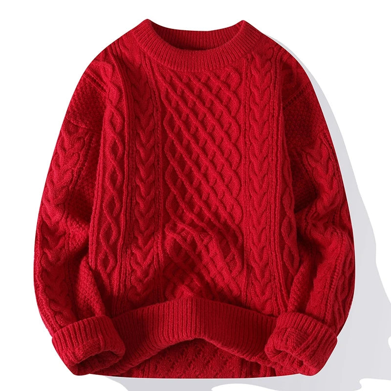 Suéter Vintage O-Neck | Minimalismo Retro y Versatilidad Urbana