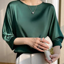 Blusa Satin Évora – Soft Luxury