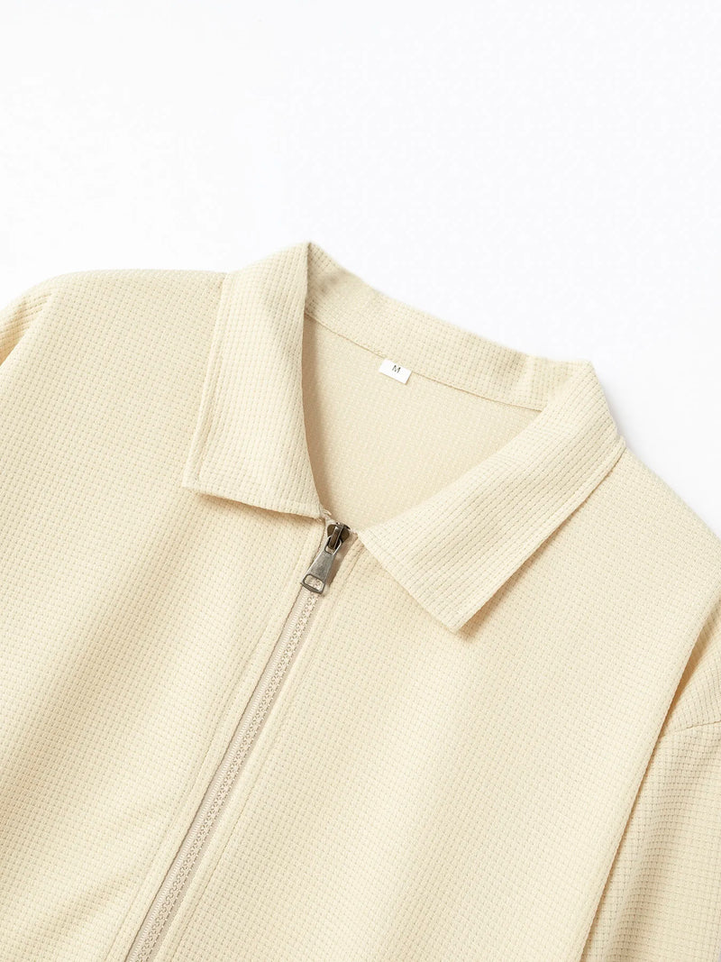 Chaqueta Cardigan de Corte Slim + Pantalón