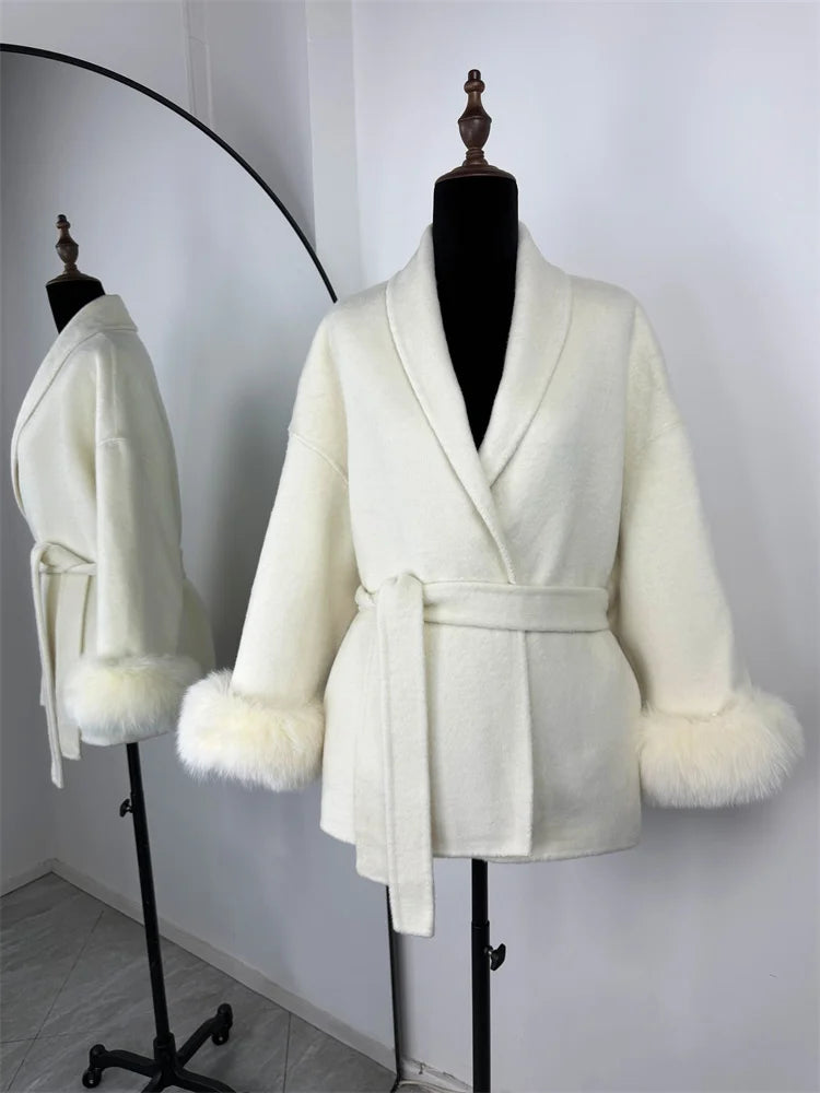 Abrigo Tossy en Lana Doble Faz | Corte A y Elegancia Atemporal