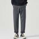 Pantalón Casual Hombre Slim Recto – Cintura Elástica y Corte Tapered de Otoño