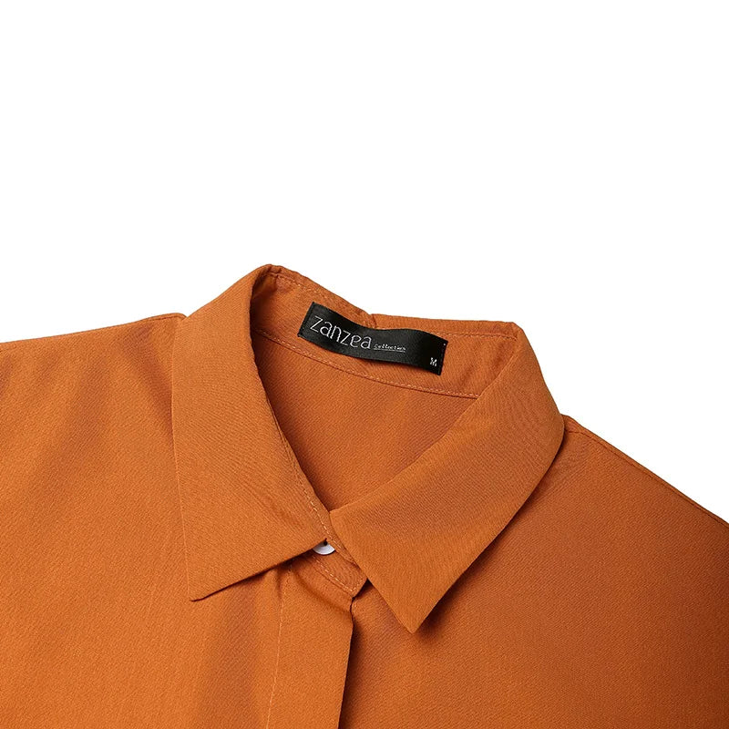 Vestido Midi Luna – Estilo Camisero Elegante