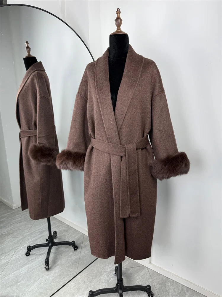 Abrigo Tossy en Lana Doble Faz | Corte A y Elegancia Atemporal
