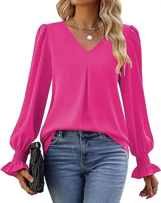 Blusa Verona Chiffon – Elegancia Flare