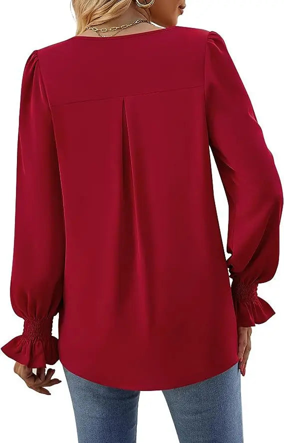 Blusa Verona Chiffon – Elegancia Flare