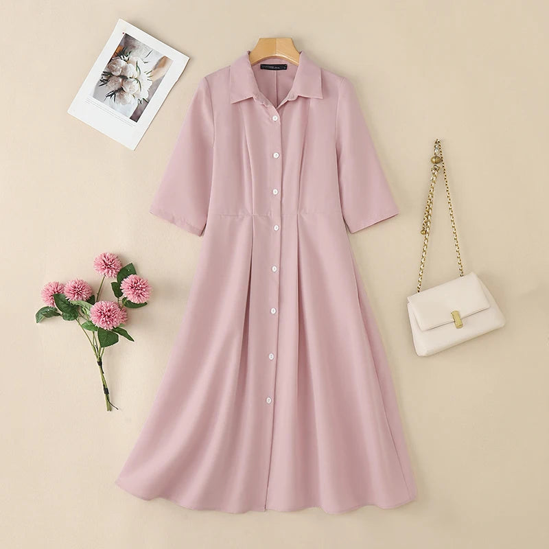 Vestido Siena Midi – Elegancia Clásica