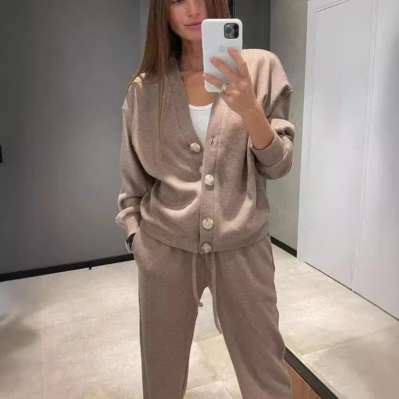 Set Versatile Milano – Cardigan & Pants Elegance