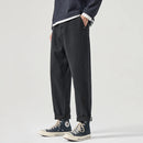 Pantalón Casual Hombre Slim Recto – Cintura Elástica y Corte Tapered de Otoño