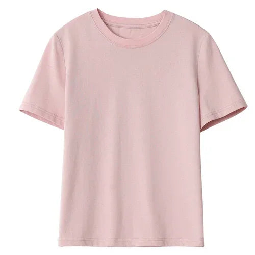 Camiseta Esencial de Algodón — Corte Limpio y Versátil